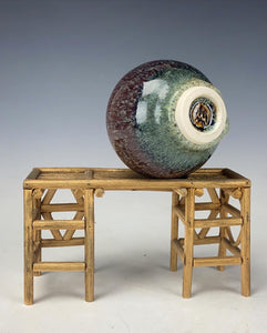 Ceramic Wheel thrown Miniature Vessel by Galaxy Clay Fine Art