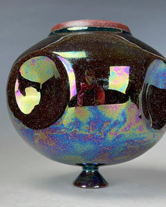 Ceramic Decorative Porcelain Vase with MOP luster