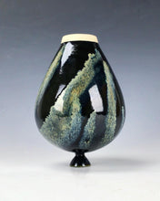Load image into Gallery viewer, Elegant Ceramic Wheel thrown Vase by Galaxy Clay Fine Art