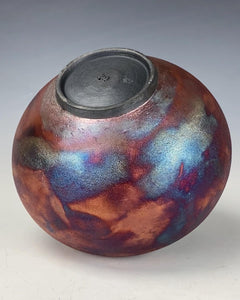 Ceramic Raku Vase Fine Art by Galaxy Clay