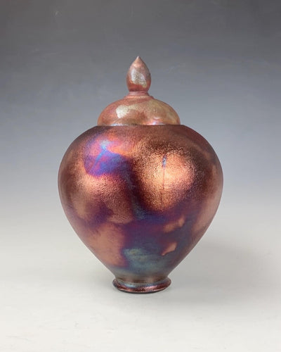 Ceramic Raku Urn