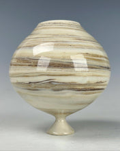 Load image into Gallery viewer, Wheel Thrown Ceramic Marbled Vase by Galaxy Clay Fine Art