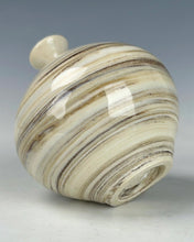 Load image into Gallery viewer, Wheel Thrown Ceramic Marbled Vase by Galaxy Clay Fine Art