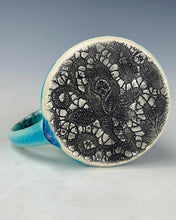 Load image into Gallery viewer, Wheel Thrown and Hand Decorative Porcelain Mug