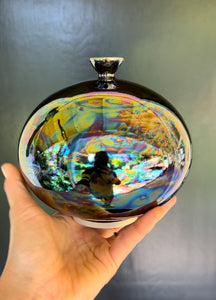 Ceramic Decorative Porcelain Vase with MOP lustre