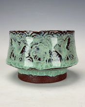 Load image into Gallery viewer, Wheel thrown and hand crafted Planter #23