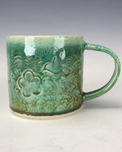 Load image into Gallery viewer, Wheel thrown and hand crafted mug #3