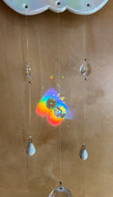 Load image into Gallery viewer, Handmade Porcelain Sun-catcher with MOP Luster