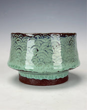 Load image into Gallery viewer, Wheel thrown and hand crafted Planter #23