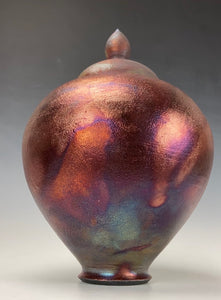 Ceramic Raku Urn