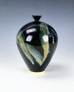 Elegant Ceramic Wheel thrown Vase by Galaxy Clay Fine Art