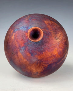 Ceramic Raku Vase Fine Art by Galaxy Clay